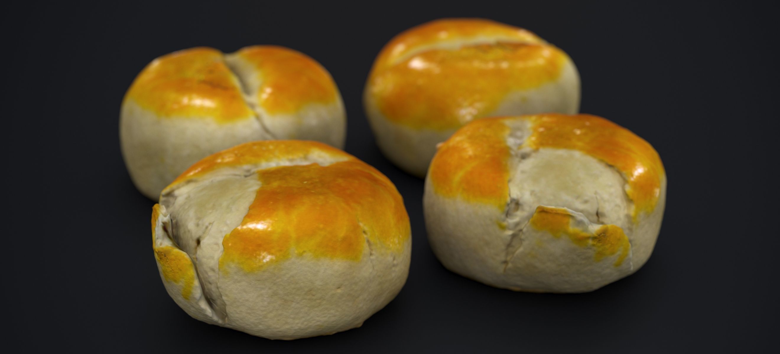 EGG MOON CAKE 2024 3D model_1