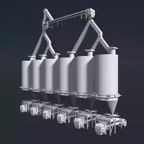 Industrial machine 24i23 3D model