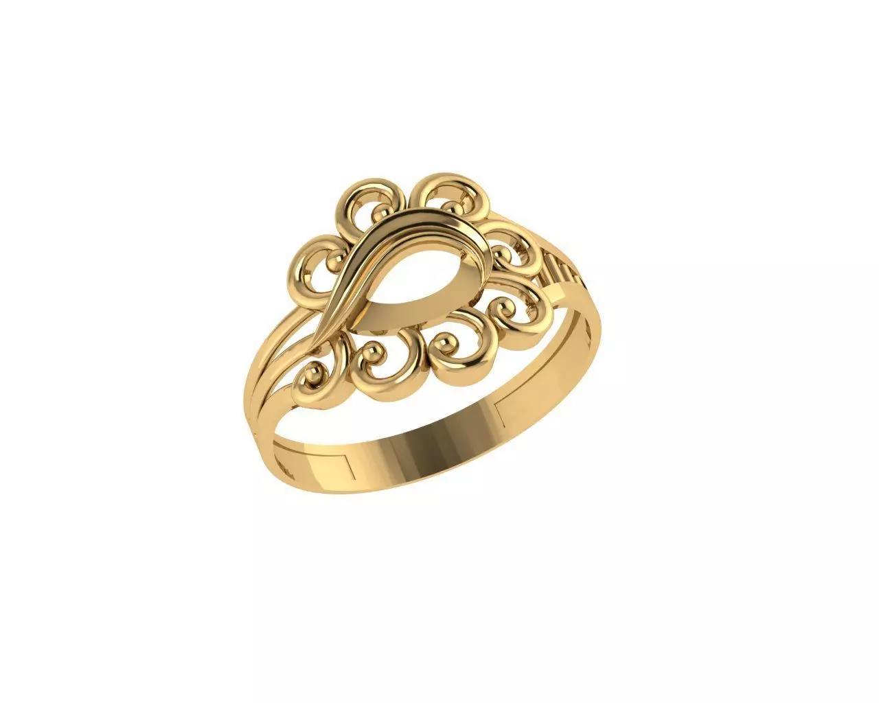 Rings 3D print model_0