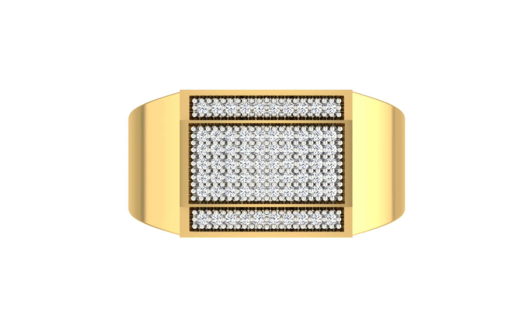 Mens Ring  Render 3dm STL OBJ FBX Details 3D print model_7