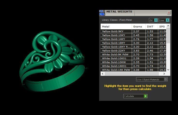 Rings 3D print model_3