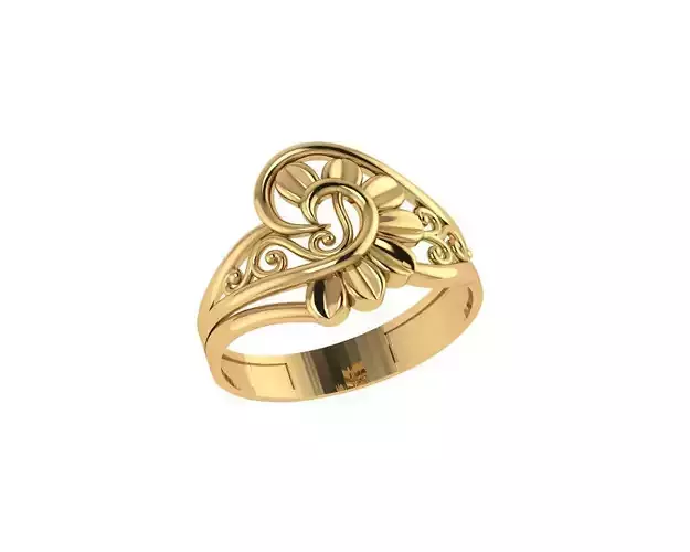 Rings 3D print model