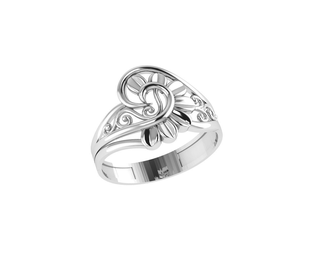 Rings 3D print model_1