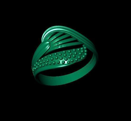 Rings 3D print model_2