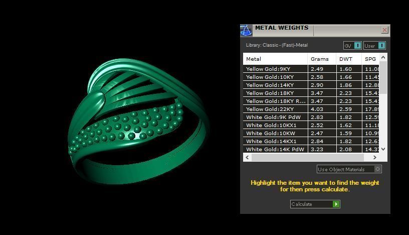 Rings 3D print model_3