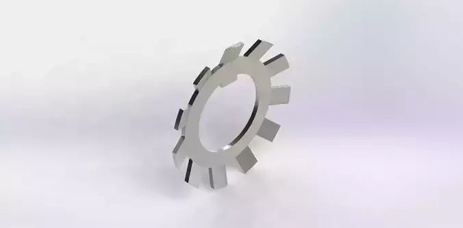 Arruela de Fixacao SKF MB 3 Fixing Washer 3D model