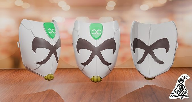 Bardock Mask DBZ  Free 3D print model