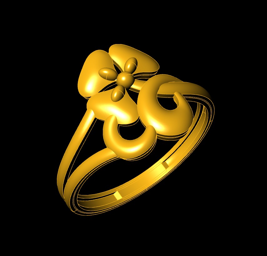 Plan Rings 3D print model_50
