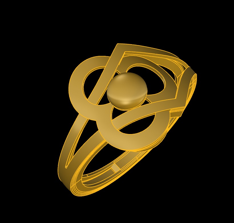 Plan Rings 3D print model_21