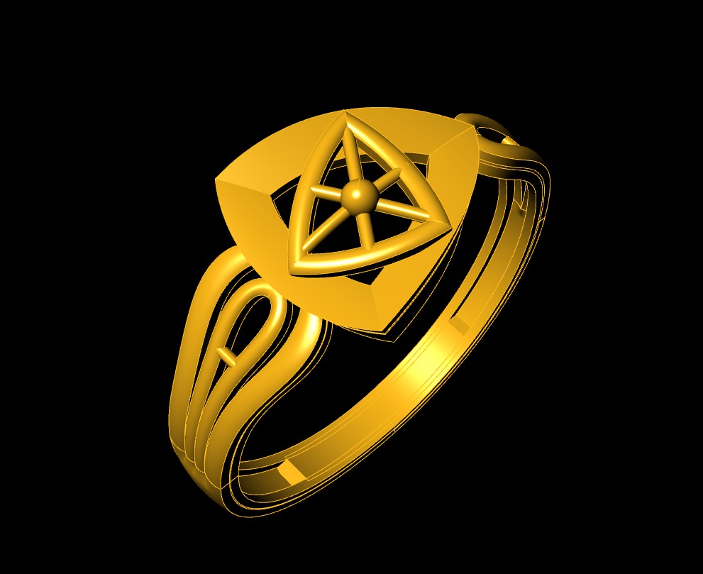 Plan Rings 3D print model_30