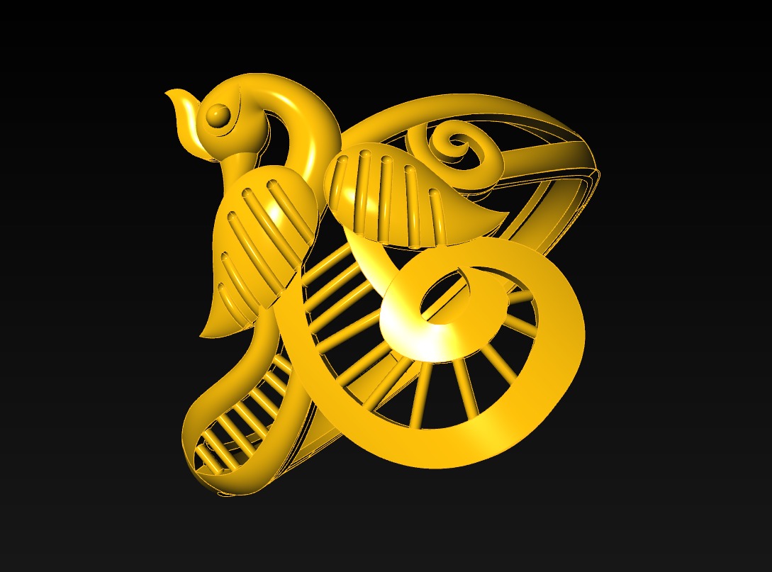 Plan Rings 3D print model_43