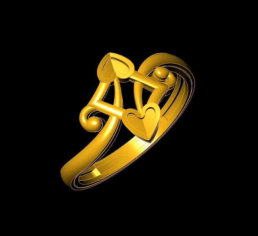 Plan Rings 3D print model_33