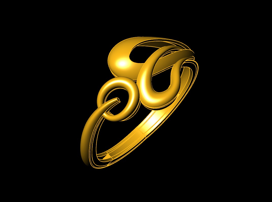 Plan Rings 3D print model_32