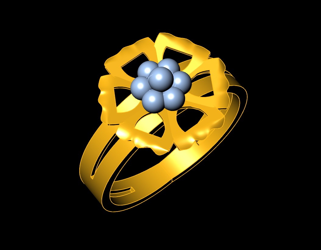 Plan Rings 3D print model_45
