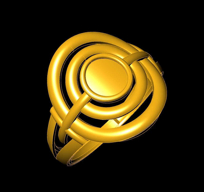 Plan Rings 3D print model_4