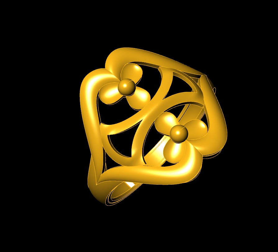 Plan Rings 3D print model_7