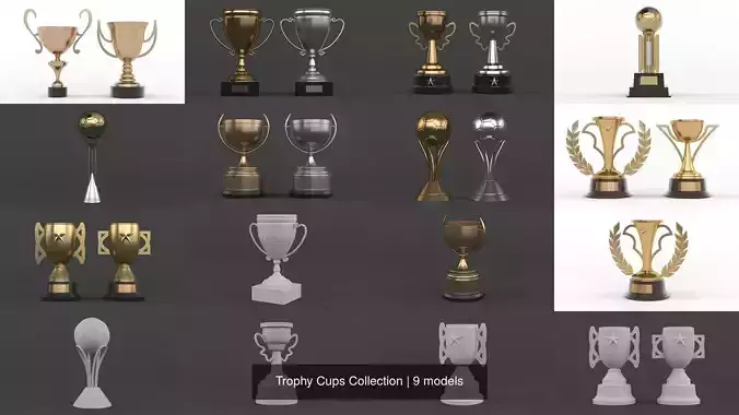 Trophy Cups Collection 