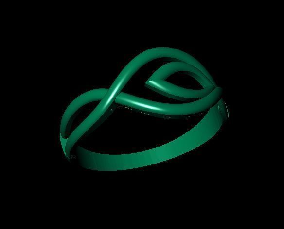Rings 3D print model_2