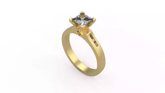 Woman Solitaire 440 3D print model