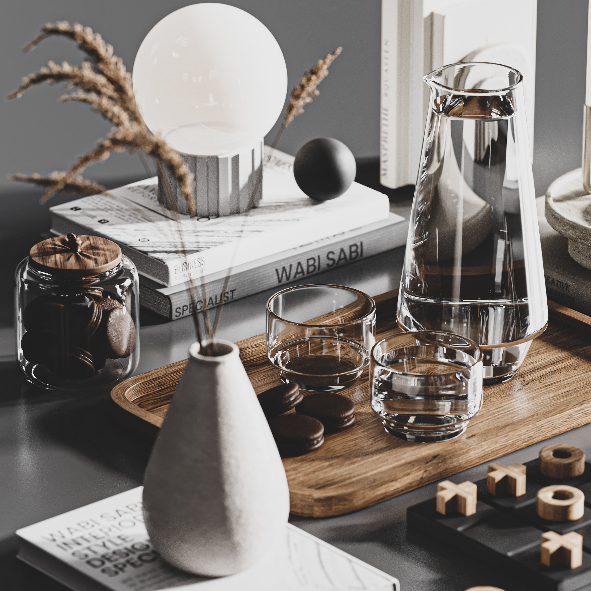 Decorative set03 3D model_3