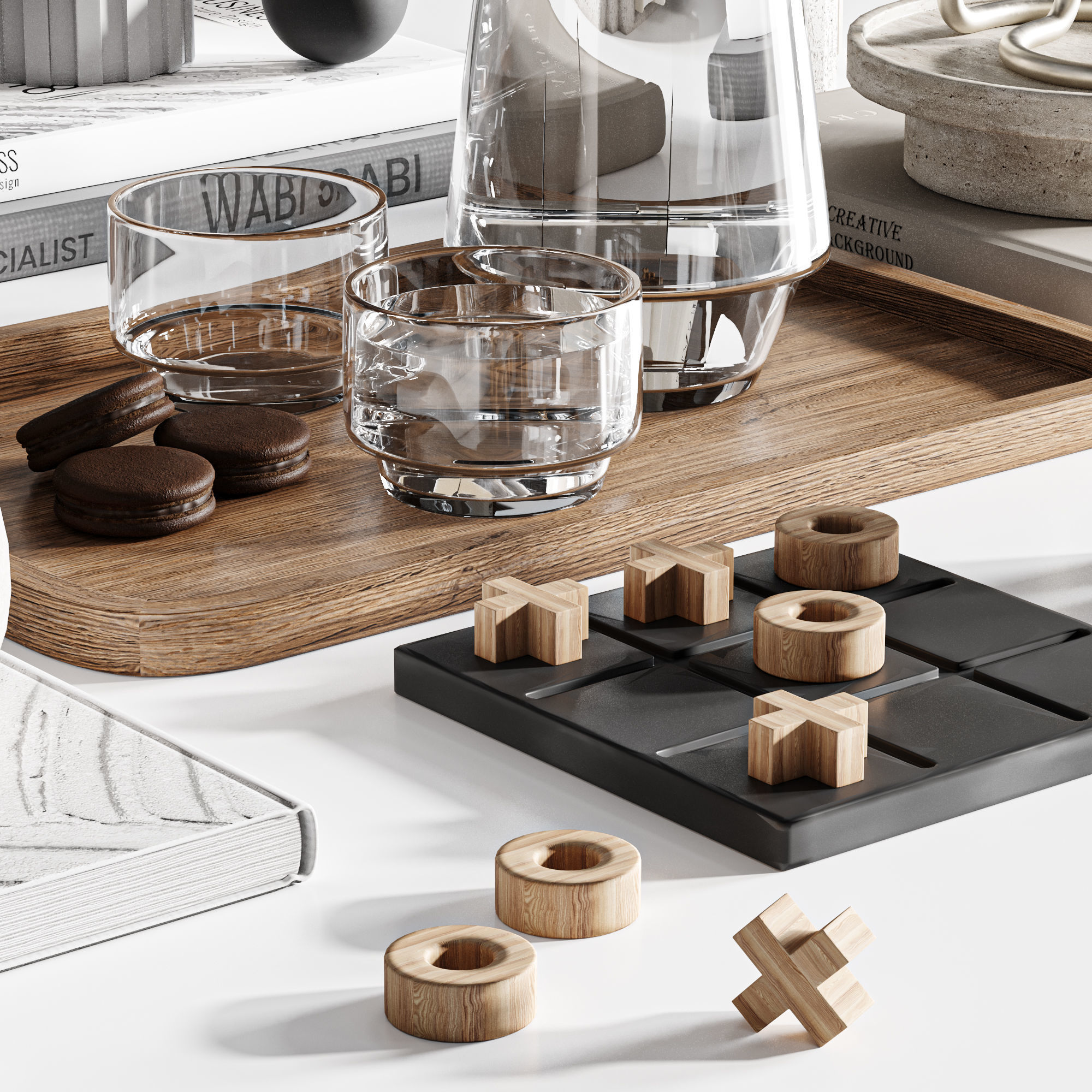 Decorative set03 3D model_2