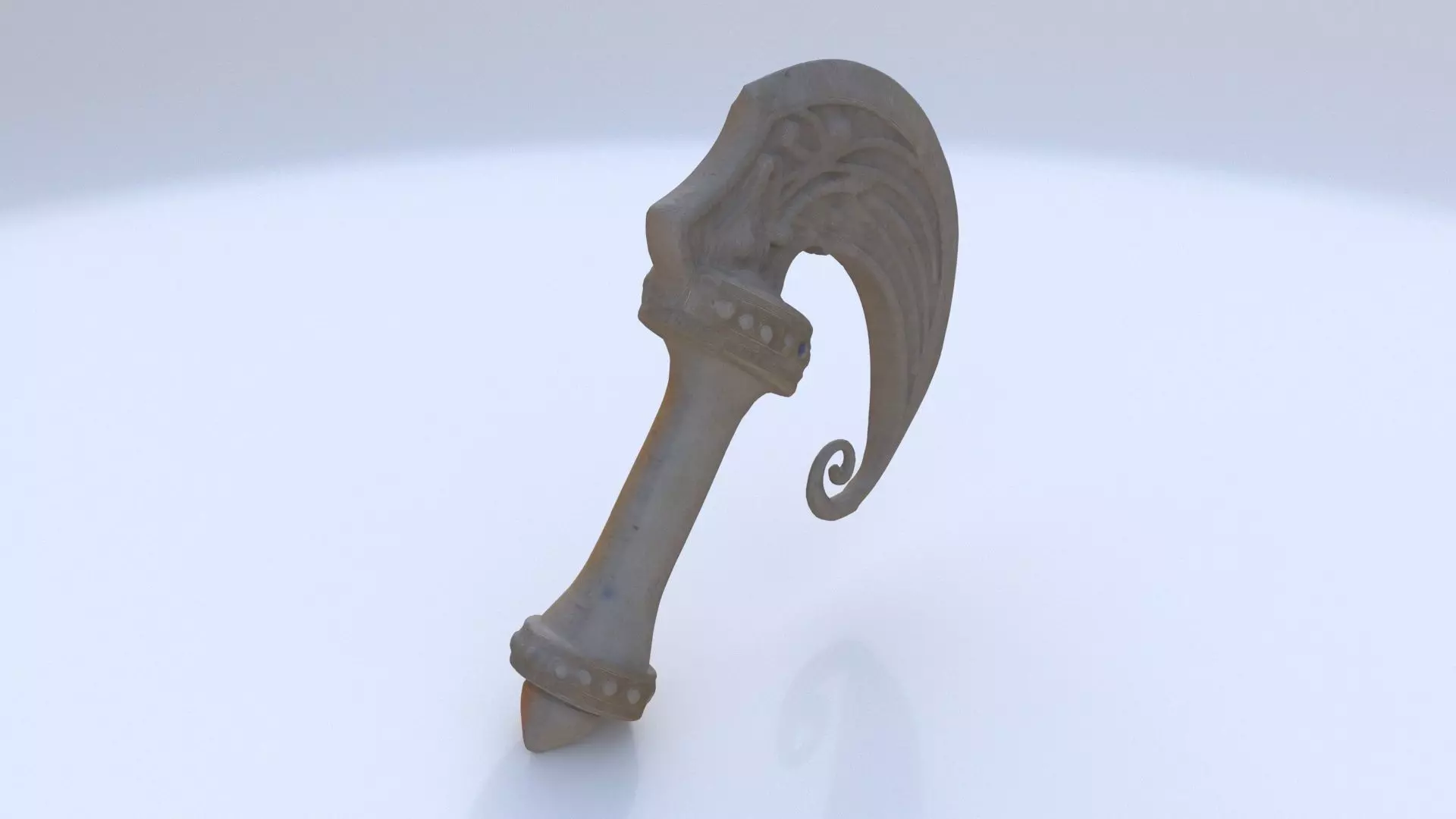 Auger 3D model_0