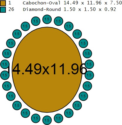 PRECIOUS PEARL RING 3D PRINTABLE MODEL  3D print model_6