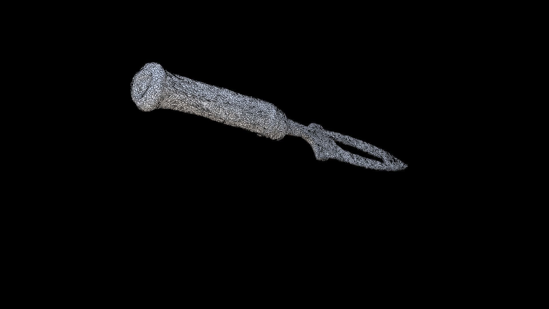 Awl 3D model_5