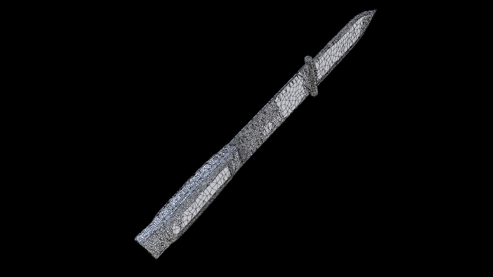 Chisel 3D model_5