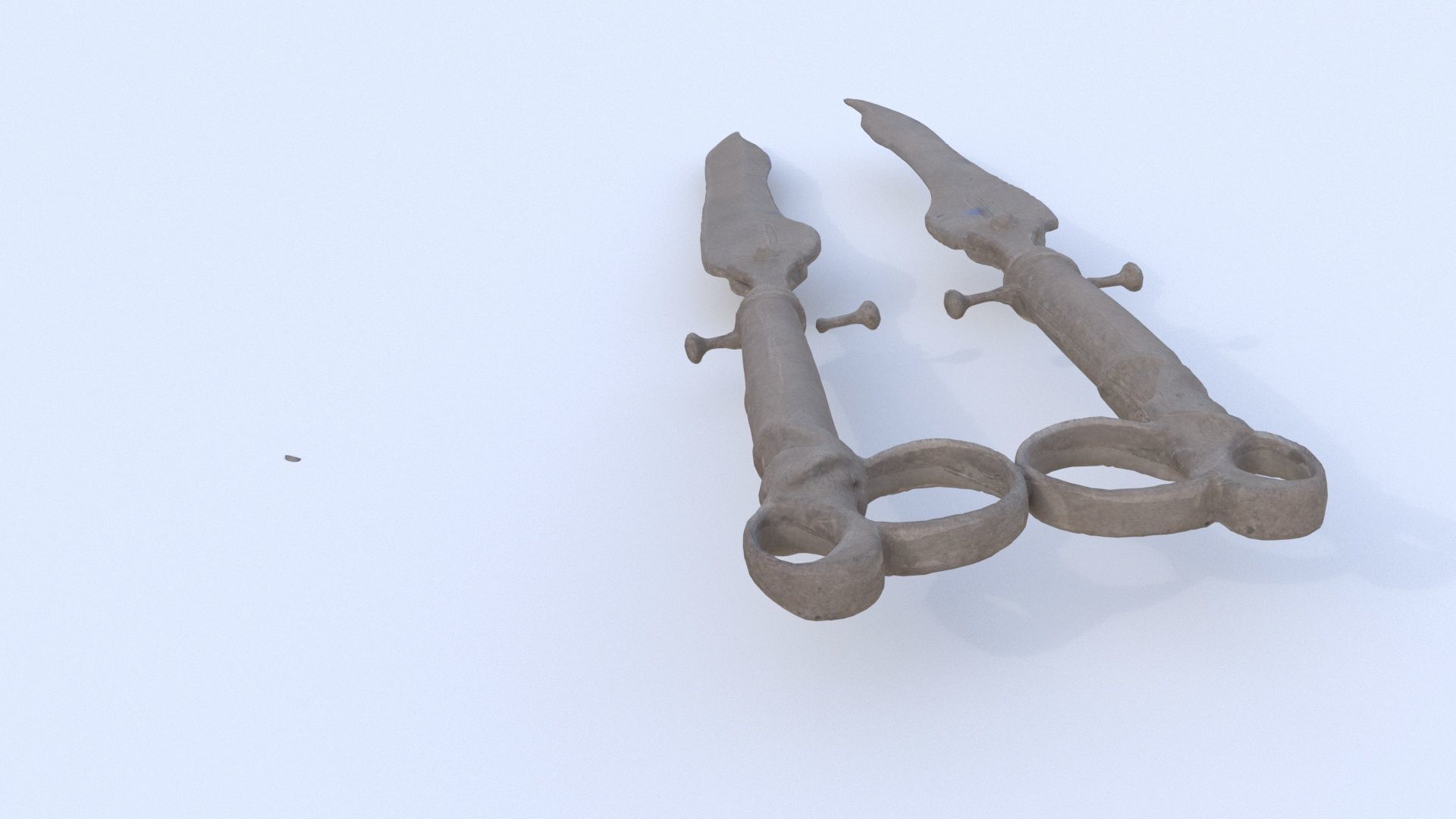 Cloth Shears 3D model_4