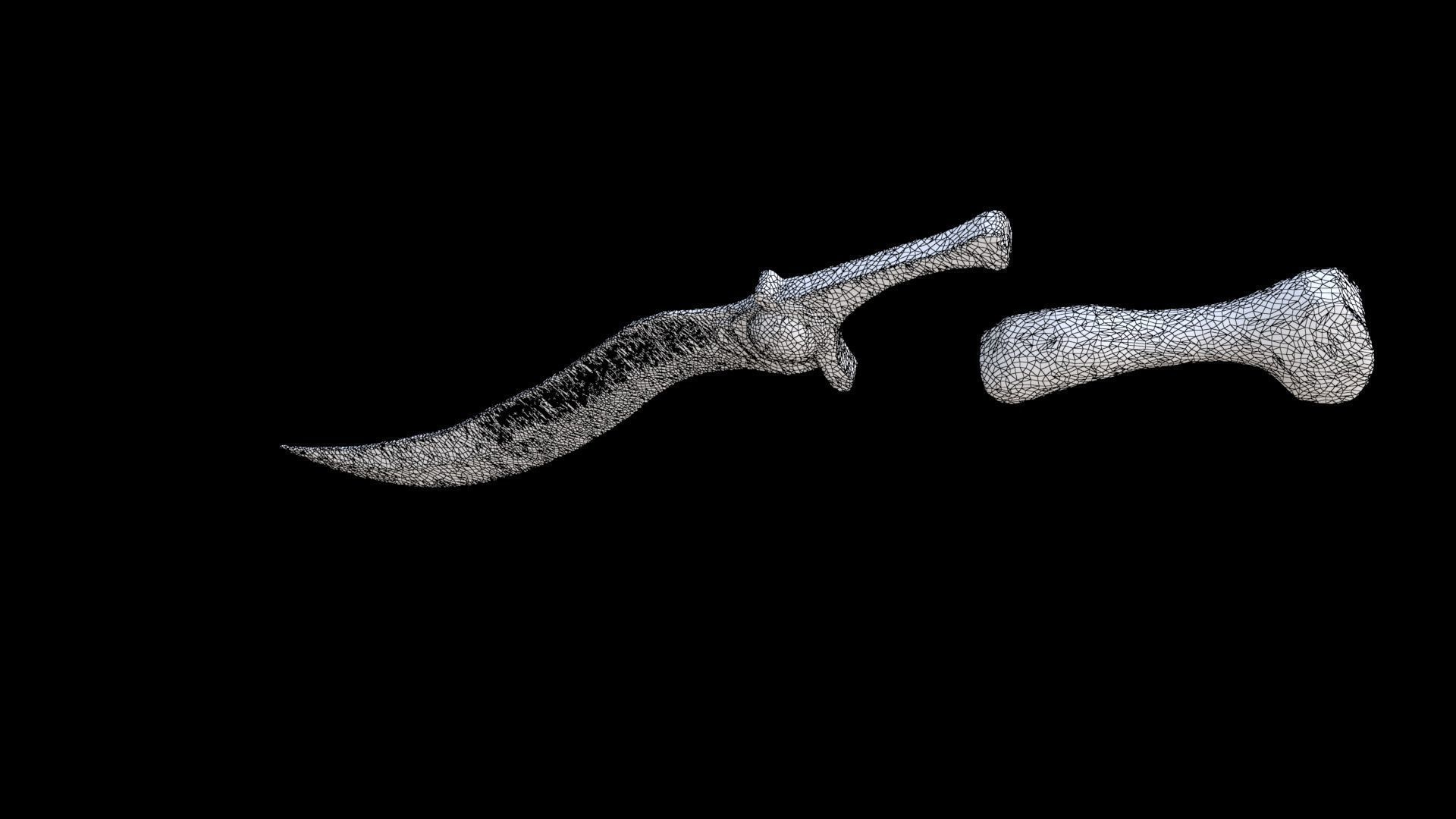 Cutting Knife 3D model_7