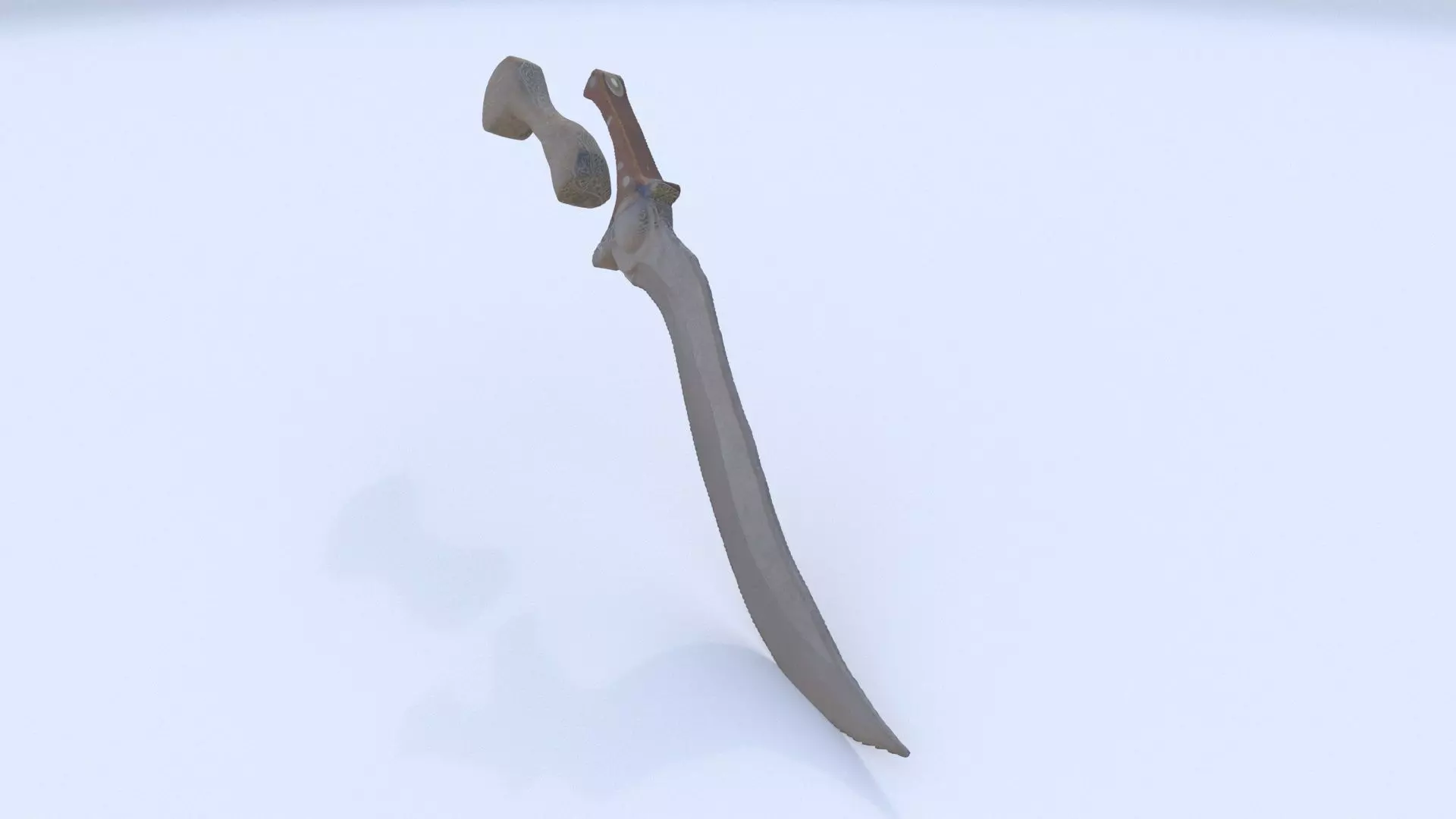 Cutting Knife 3D model_0