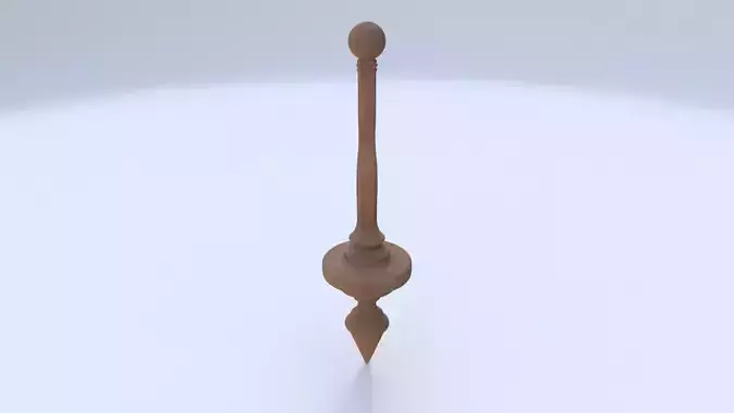 Drop Spindle 3D model
