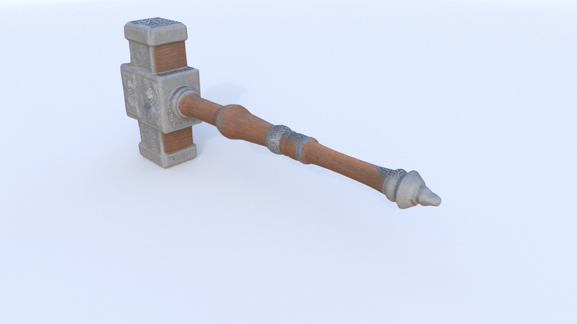 Hammer 3D model_3