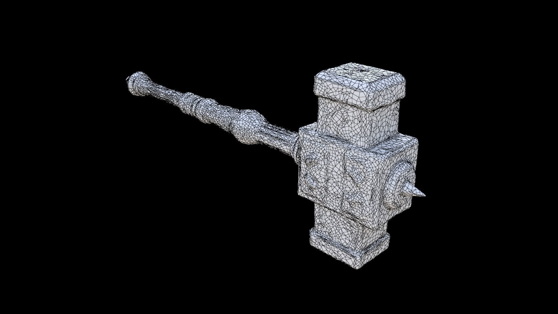 Hammer 3D model_5
