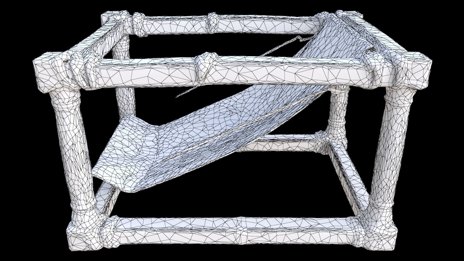 Hide Stretcher 3D model_7