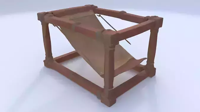 Hide Stretcher 3D model