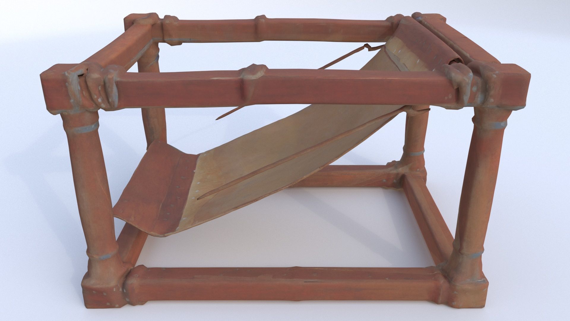 Hide Stretcher 3D model_2