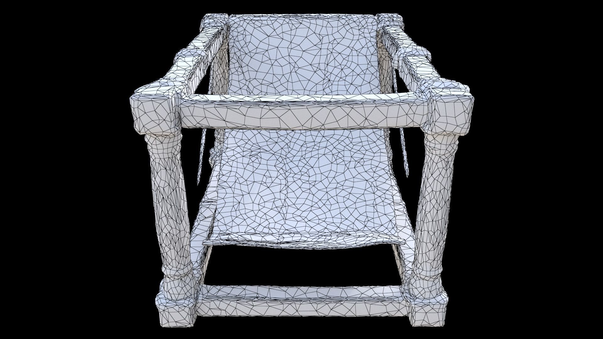 Hide Stretcher 3D model_6