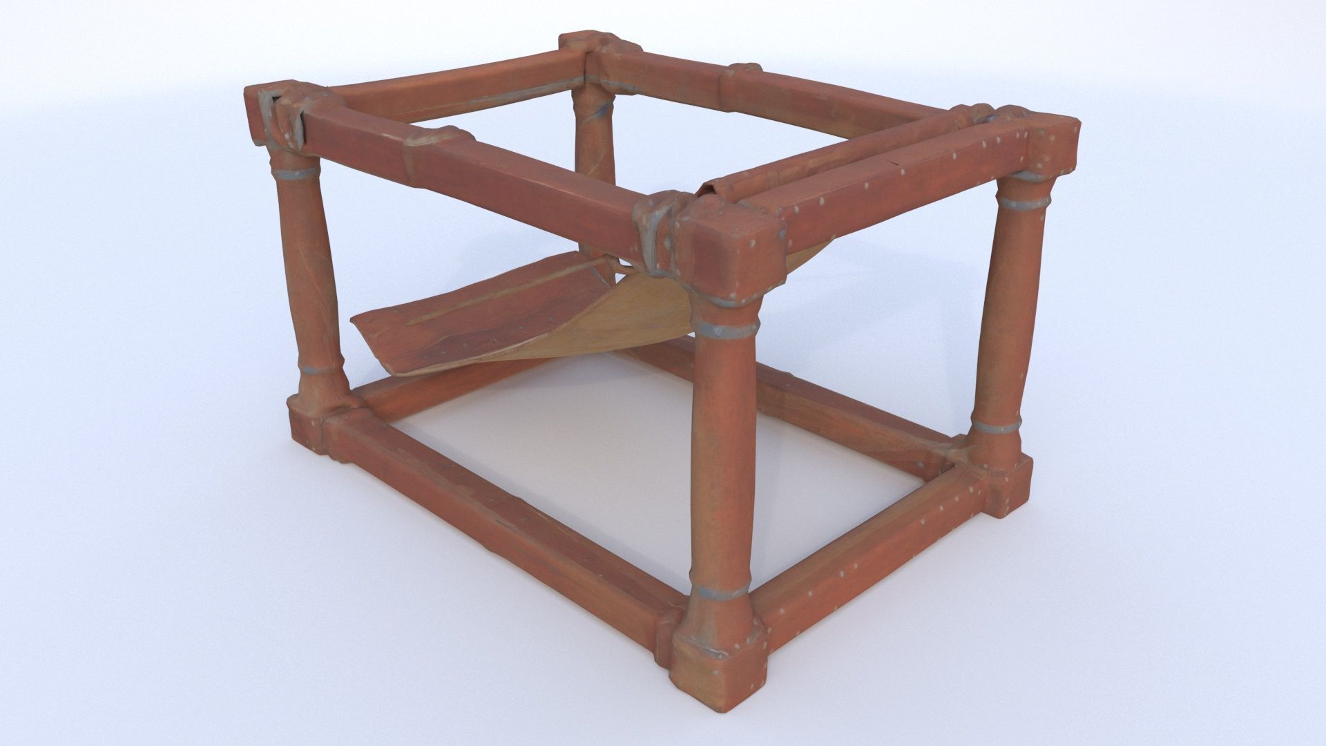 Hide Stretcher 3D model_3