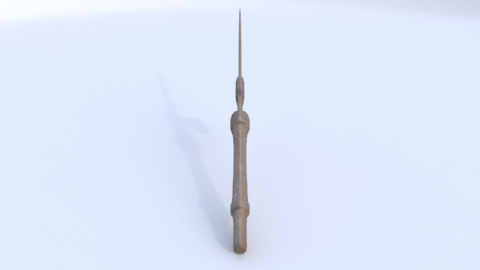 Hoe 3D model_2