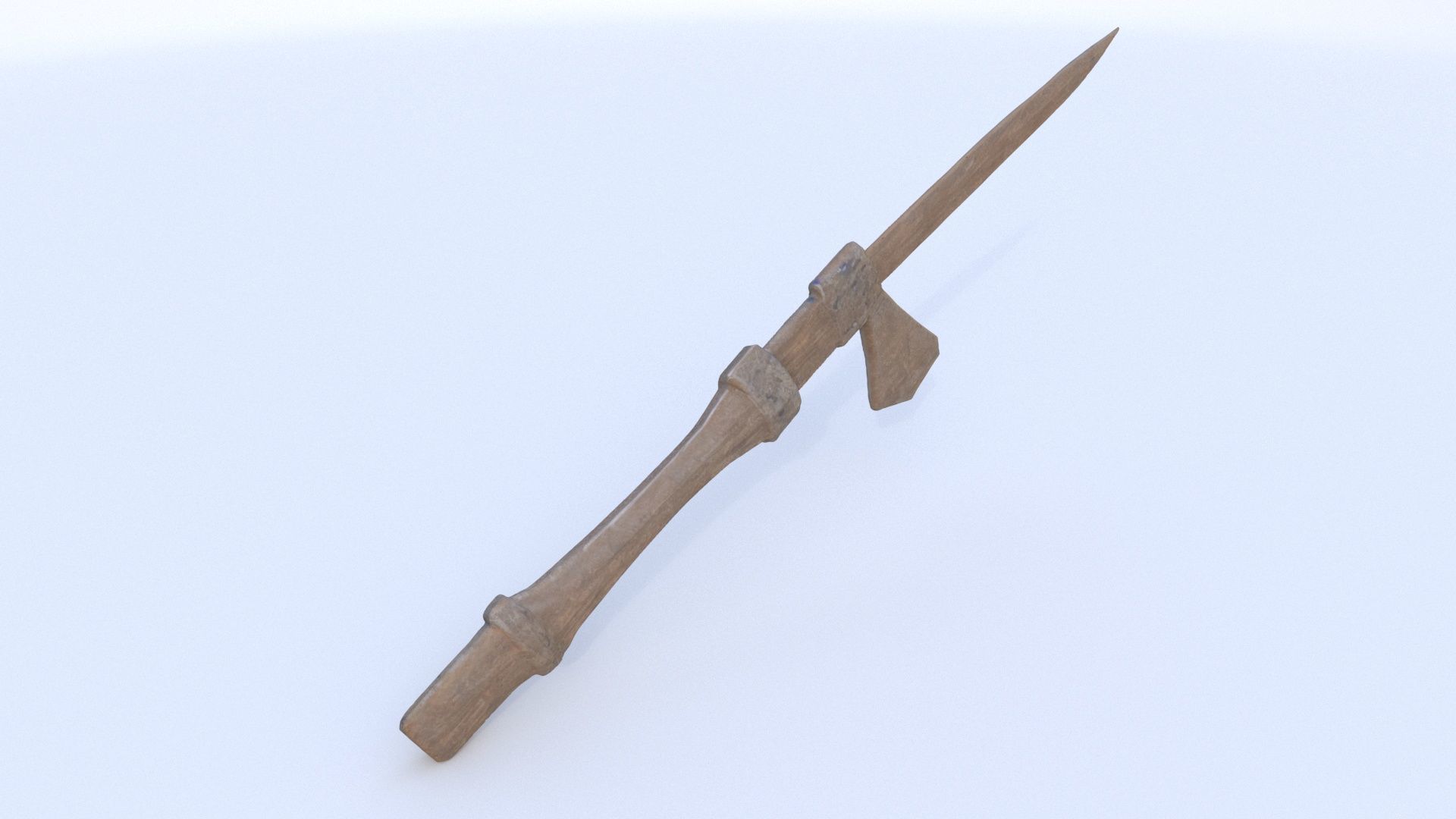 Hoe 3D model_3