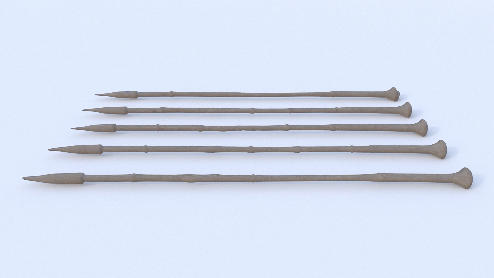 Iron Nails 3D model_4