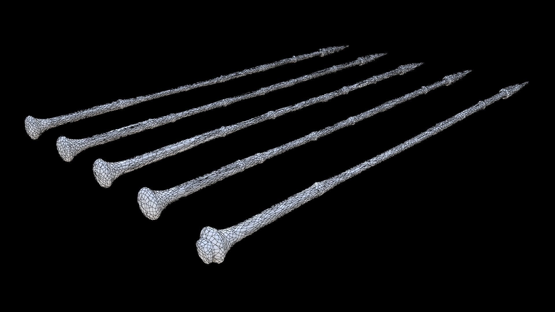 Iron Nails 3D model_5