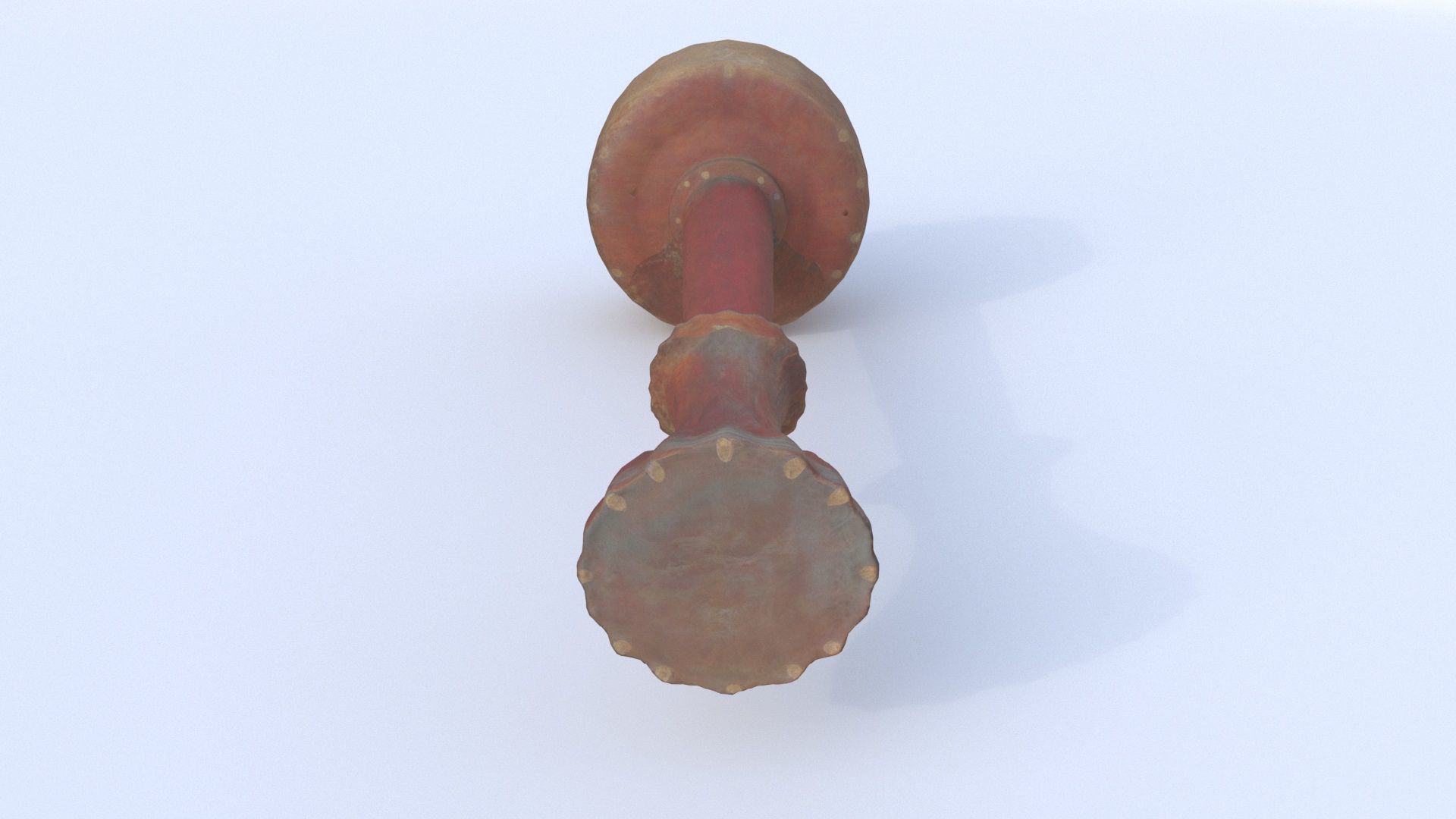 Leather Mallet 3D model_4