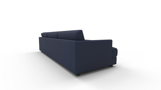 Haven Sectional Set Left Arm Sofa 3D model 7