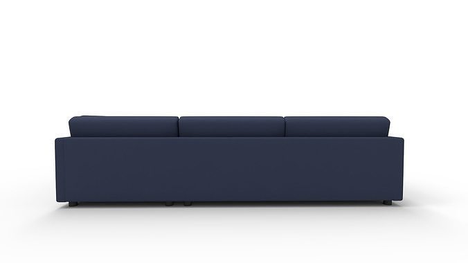 Haven Sectional Set Left Arm Sofa 3D model 6