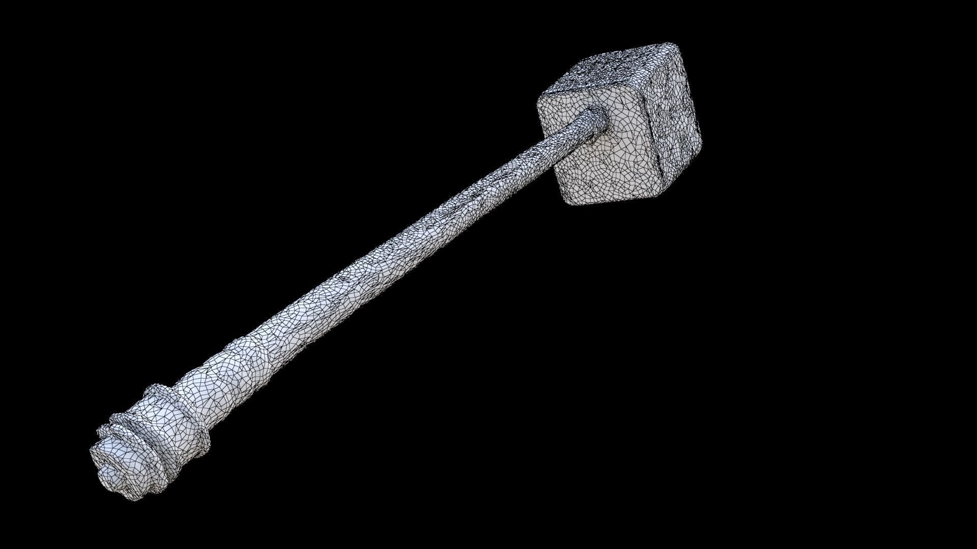 Mallet 3D model_6