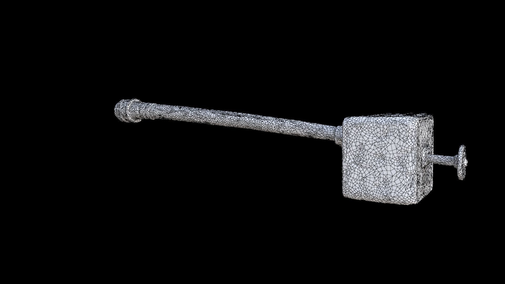 Mallet 3D model_7