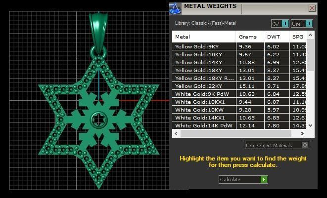FANCY STAR DESIGN PENDANT 3D PRINTABLE MODEL  3D print model_2
